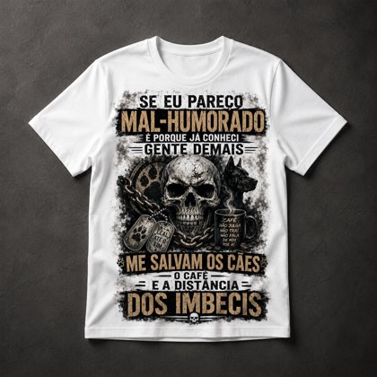 Camiseta Humor Irônico