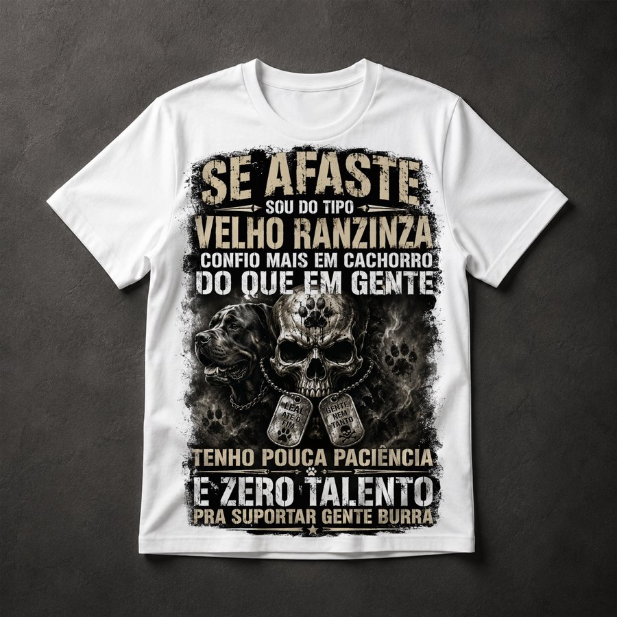 Camiseta Atitude Cachorro
