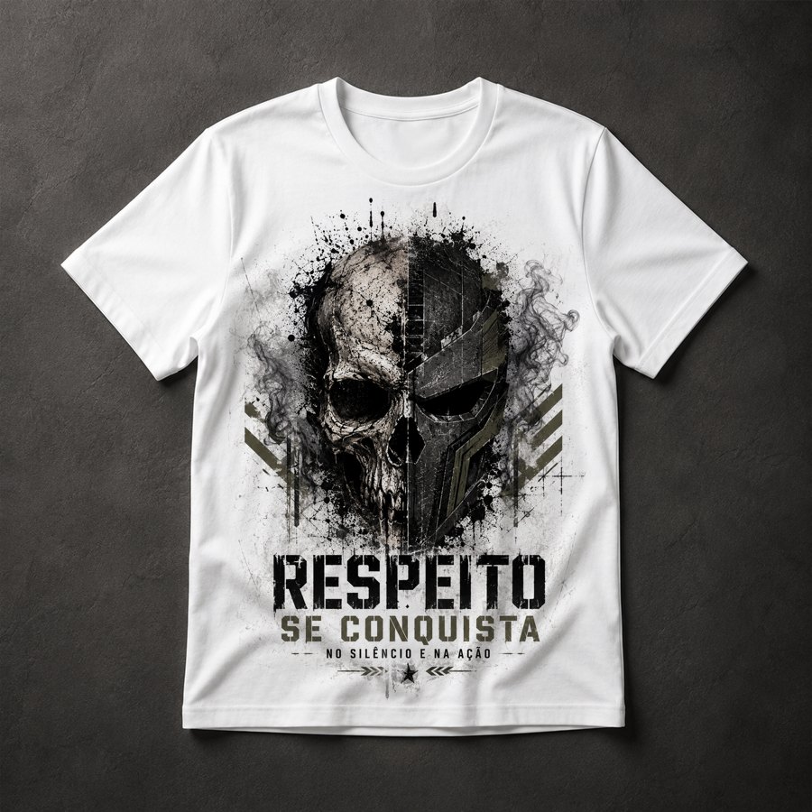Camiseta Motivacional Militar