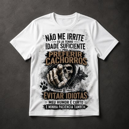 Camiseta humor sarcástico