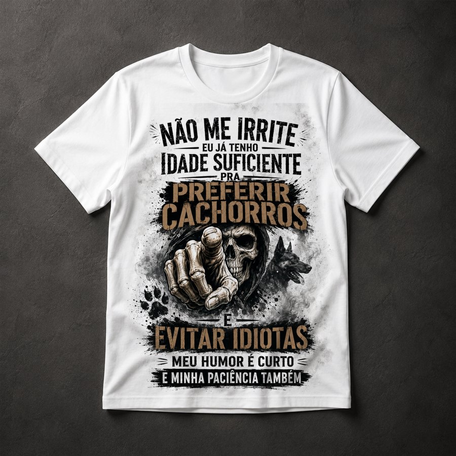 Camiseta humor sarcástico