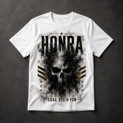 Camiseta Caveira Militar
