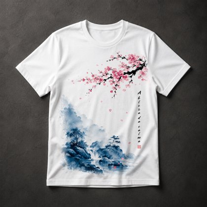 Camiseta Cerejeira Japonesa