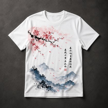 Camiseta Cerejeira Oriental