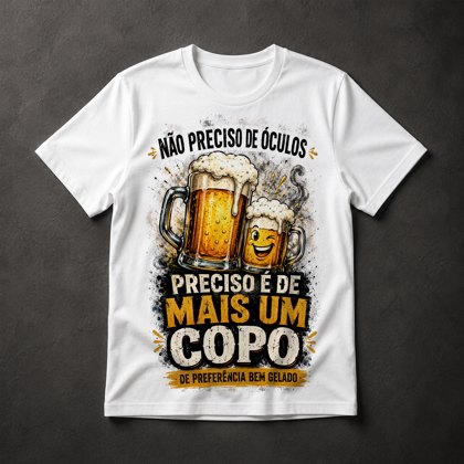 Camiseta Cerveja Humor