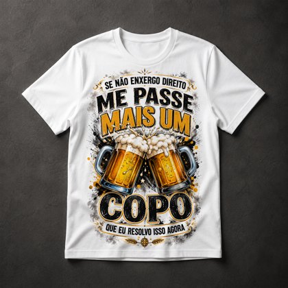 Camiseta Cerveja Humor