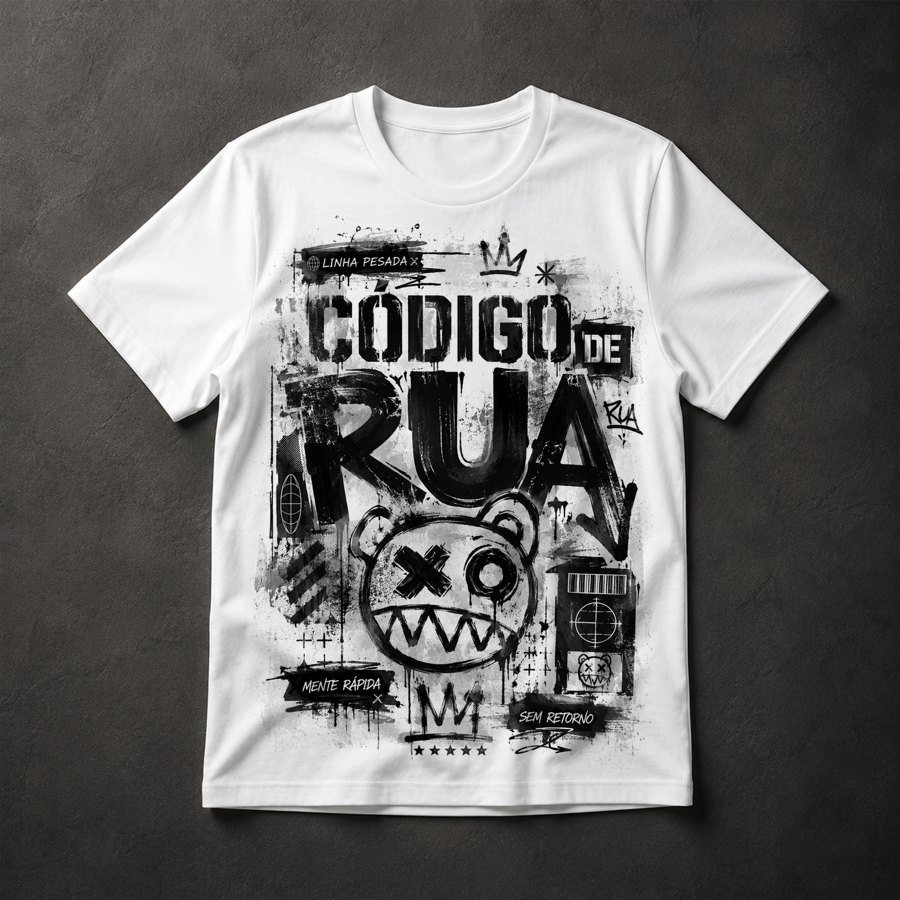 Camiseta Street Art Urbano