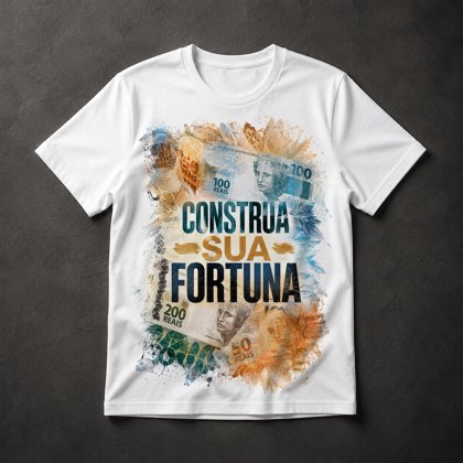 Camiseta Construa sua Fortuna