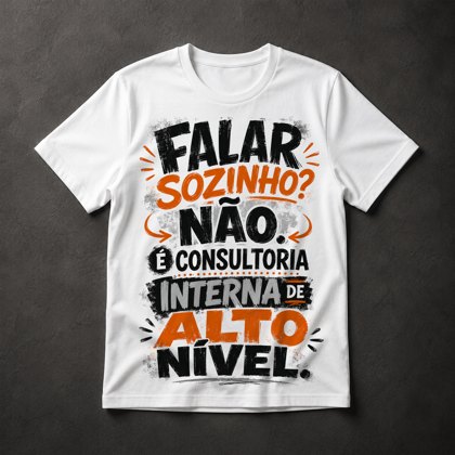 Camiseta humor profissional