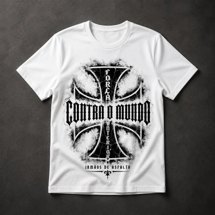 Camiseta Contra o Mundo