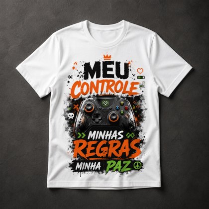 Camiseta Gamer Frases