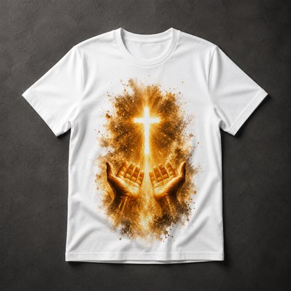 Camiseta Cruz Sagrada