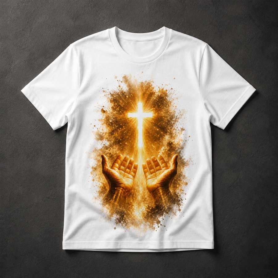 Camiseta Cruz Sagrada
