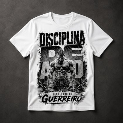 Camiseta Motivação Fitness