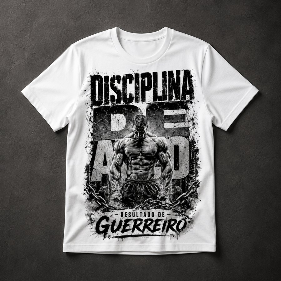 Camiseta Motivação Fitness