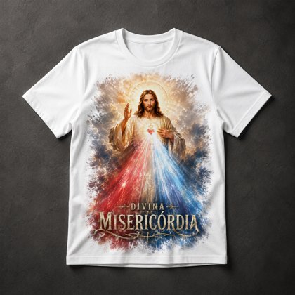 Camiseta Divina Misericórdia