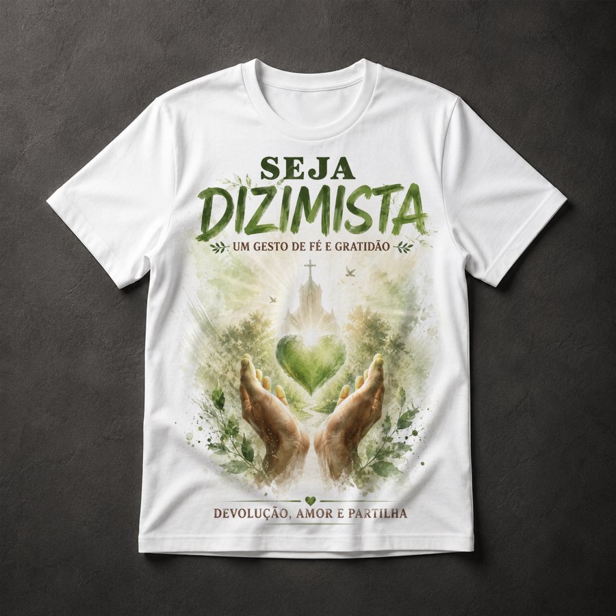 Camiseta Dizimista Fé