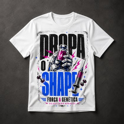 Camiseta Fitness Motivação