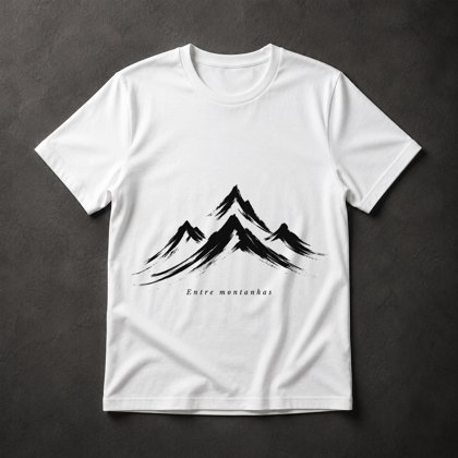 Camiseta Entre Montanhas