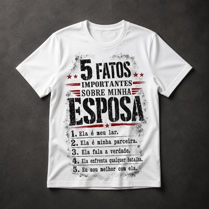 Camiseta Esposa Homenagem