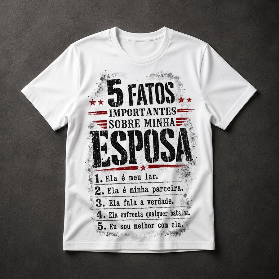 Camiseta Esposa Homenagem