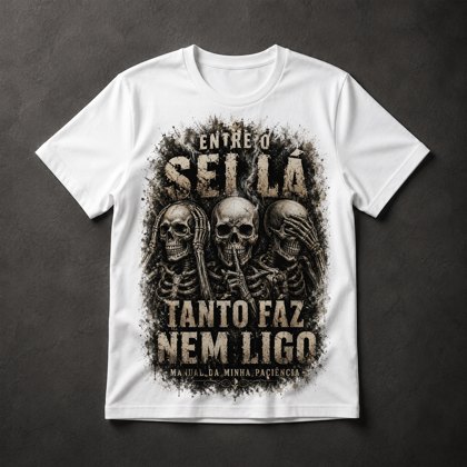 Camiseta Esqueletos Filosofia