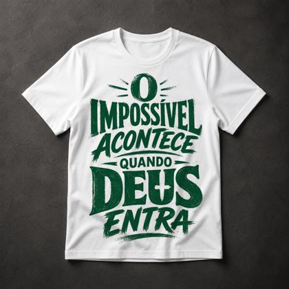 Camiseta Fé Cristã