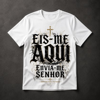Camiseta Fé e Missão