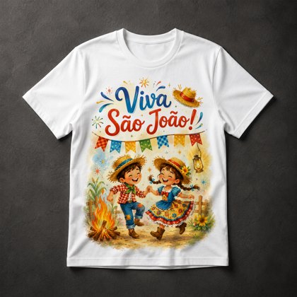 Camiseta Festa Junina