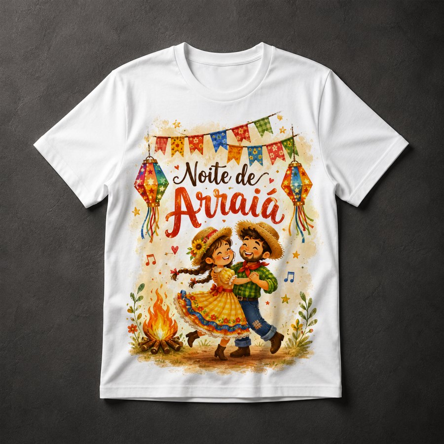 Camiseta Festa Junina