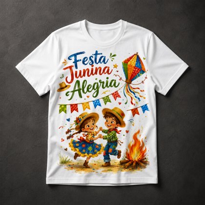 Camiseta Festa Junina