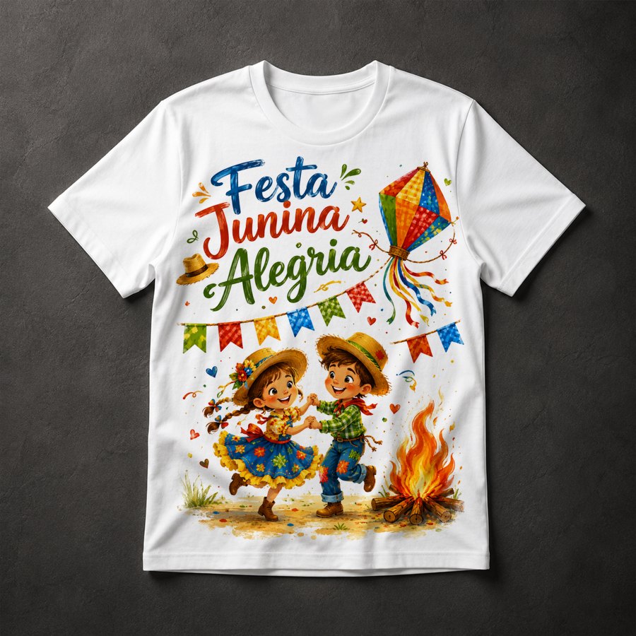 Camiseta Festa Junina