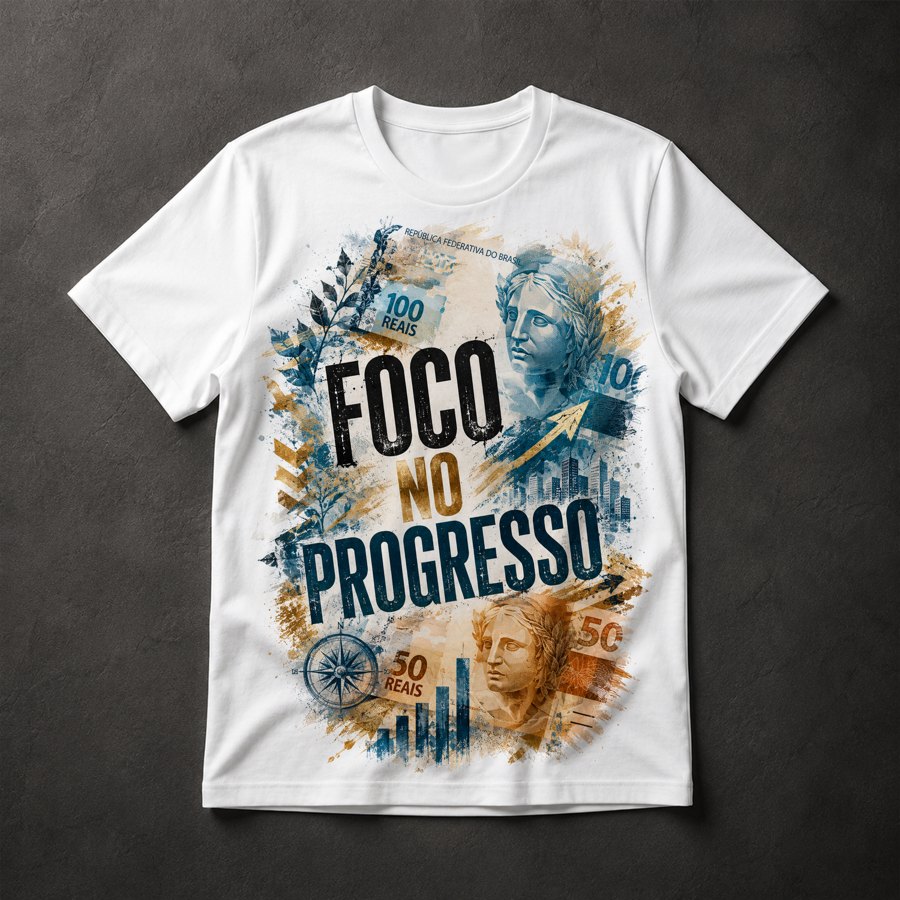 Camiseta Foco no Progresso