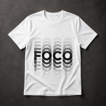 Camiseta FOCO Tipográfico