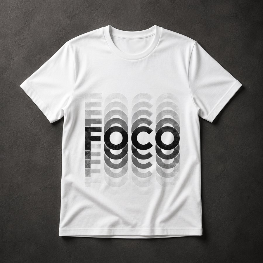Camiseta FOCO Tipográfico