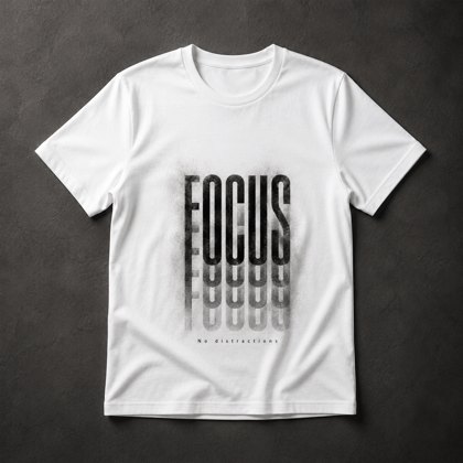 Camiseta Focus Motivacional