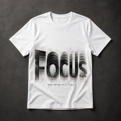 Camiseta Focus Motivacional