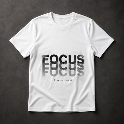 Camiseta Focus Stay on Target