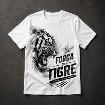 Camiseta Força do Tigre