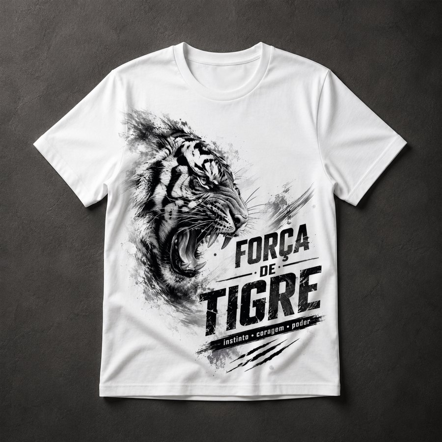 Camiseta Força do Tigre
