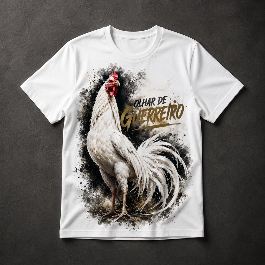 Camiseta Galo Guerreiro