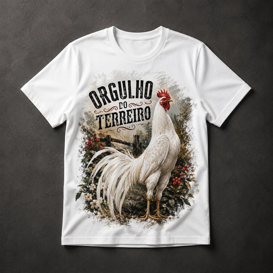 Camiseta Galo Terreiro