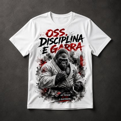 Camiseta Jiu-Jítsu Motivacional