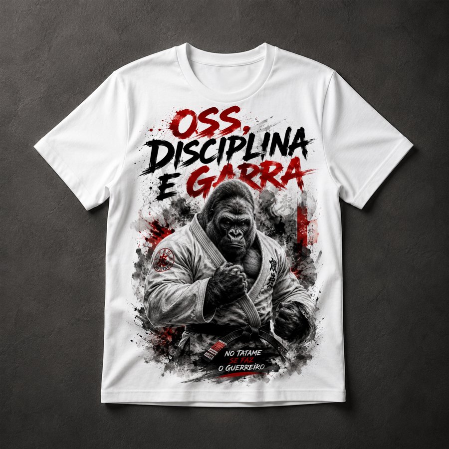 Camiseta Jiu-Jítsu Motivacional