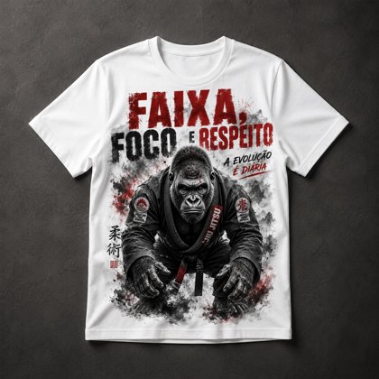 Camiseta Jiu-Jitsu Gorila