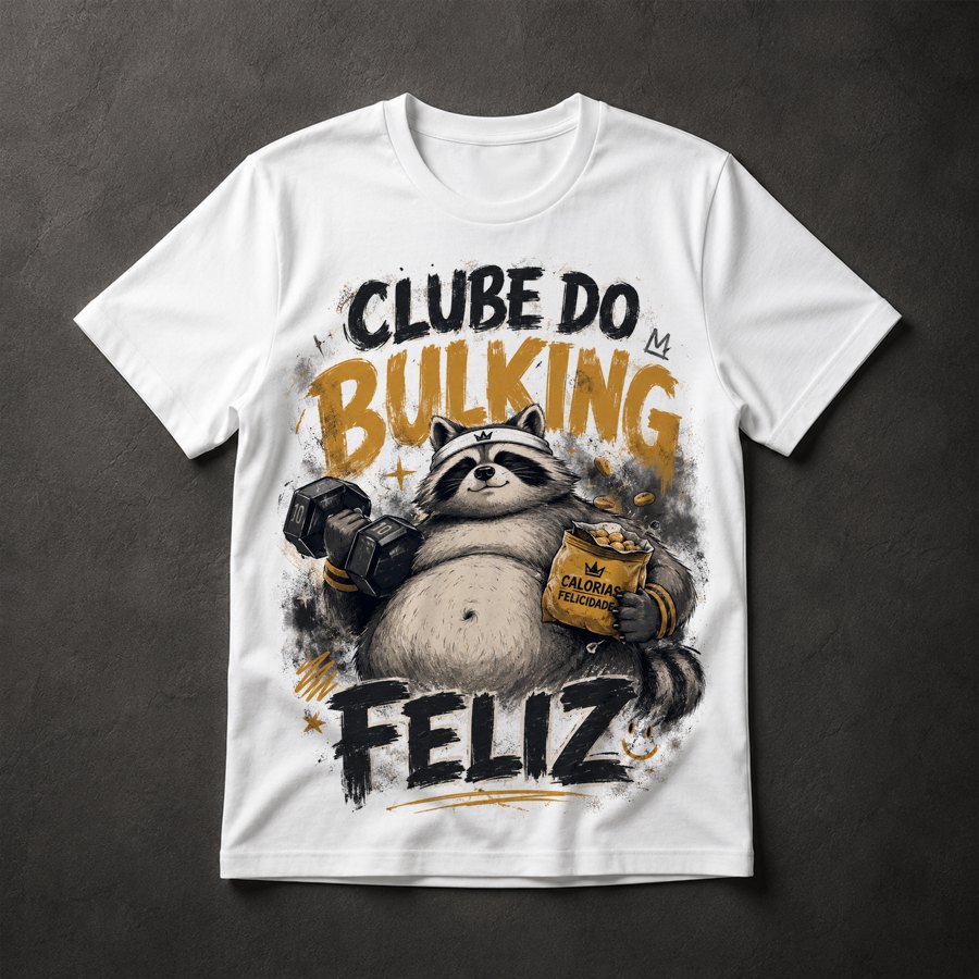 Camiseta Bulking Humor