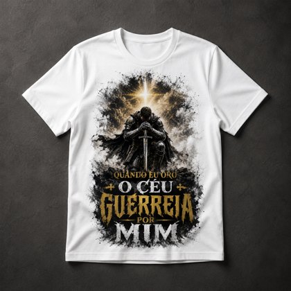 Camiseta Guerreiro em Oração