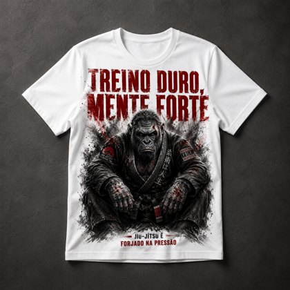 Camiseta Jiu-Jitsu motivacional