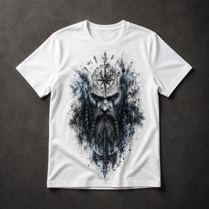 Camiseta Guerreiro Viking