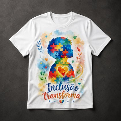 Camiseta Inclusão Transforma